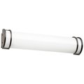 Sunlite LED 48" Adjustable 3 CCT 3000K-5000K Dimmable Bronze Half-Cylinder Vanity Light Fixture 81375-SU